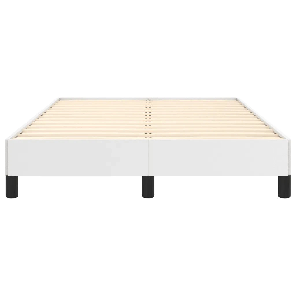 Giroletto senza Materasso-Struttura Letto Bianco 120x190 cm Similpelle 772167