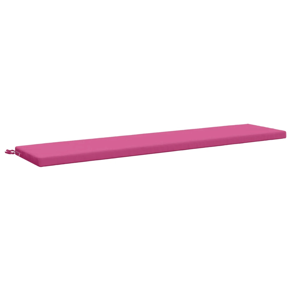 Cuscino per panchina SOEST 100% Poliestere Rosa 200 x 40 x 5 cm 949244