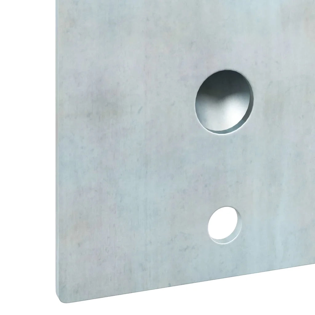 Supporto per Bandiera Argento 10,5 x 7,5 x 2,5 cm Acciaio 4106545