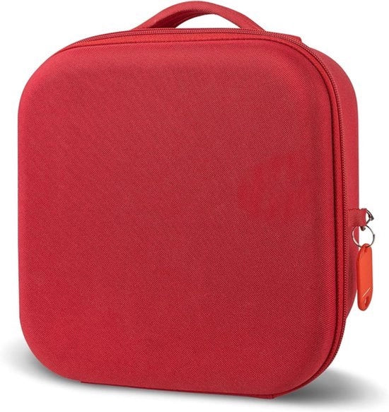 Lunchbox con Rivestimento Rigido - Borsa Isolante per il Pranzo - Portatile e Facile da Pulire - Adatto al Utilizzo Giornaliero - Rosso - Personalizzabile.