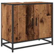 Mobile Lavabo | Armadio per Lavabo da Bagno Legno vecchio 65 x 33 x 60 cm