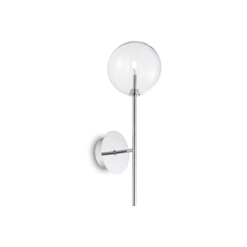Lampada Da Parete Equinoxe Ap1 Cromo Ideal-Lux