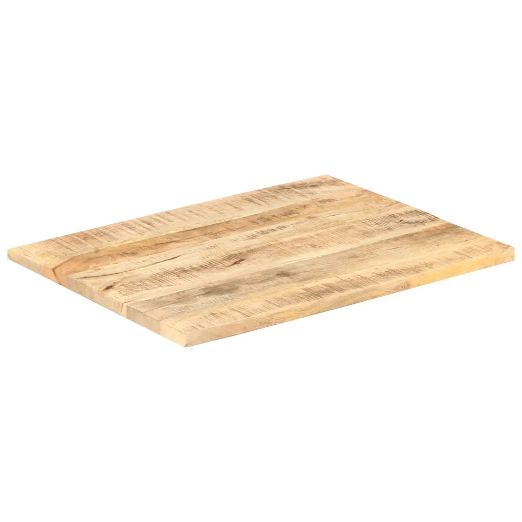 Piano Tavolo in Legno Massello di Mango 25-27 mm 70x60 cm 286021