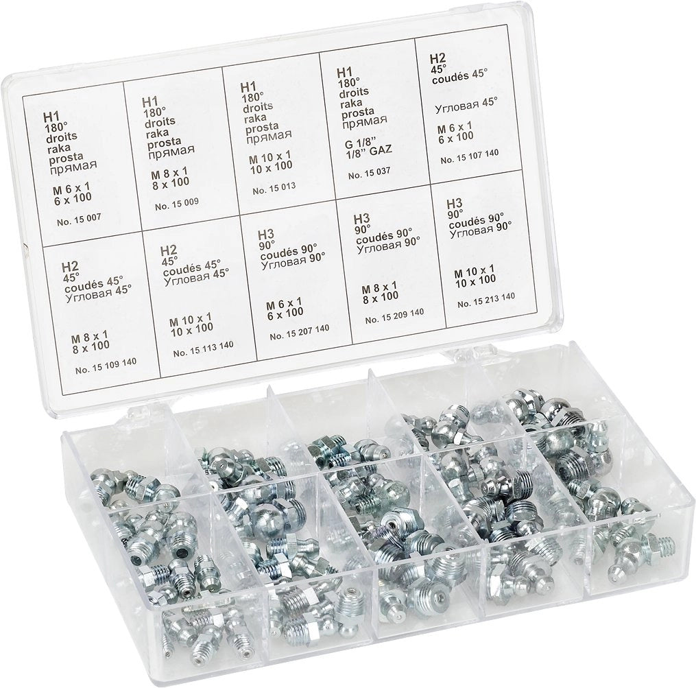 ASSORTIMENTO INGRASSATORI 70 pezzi - PRESSOL