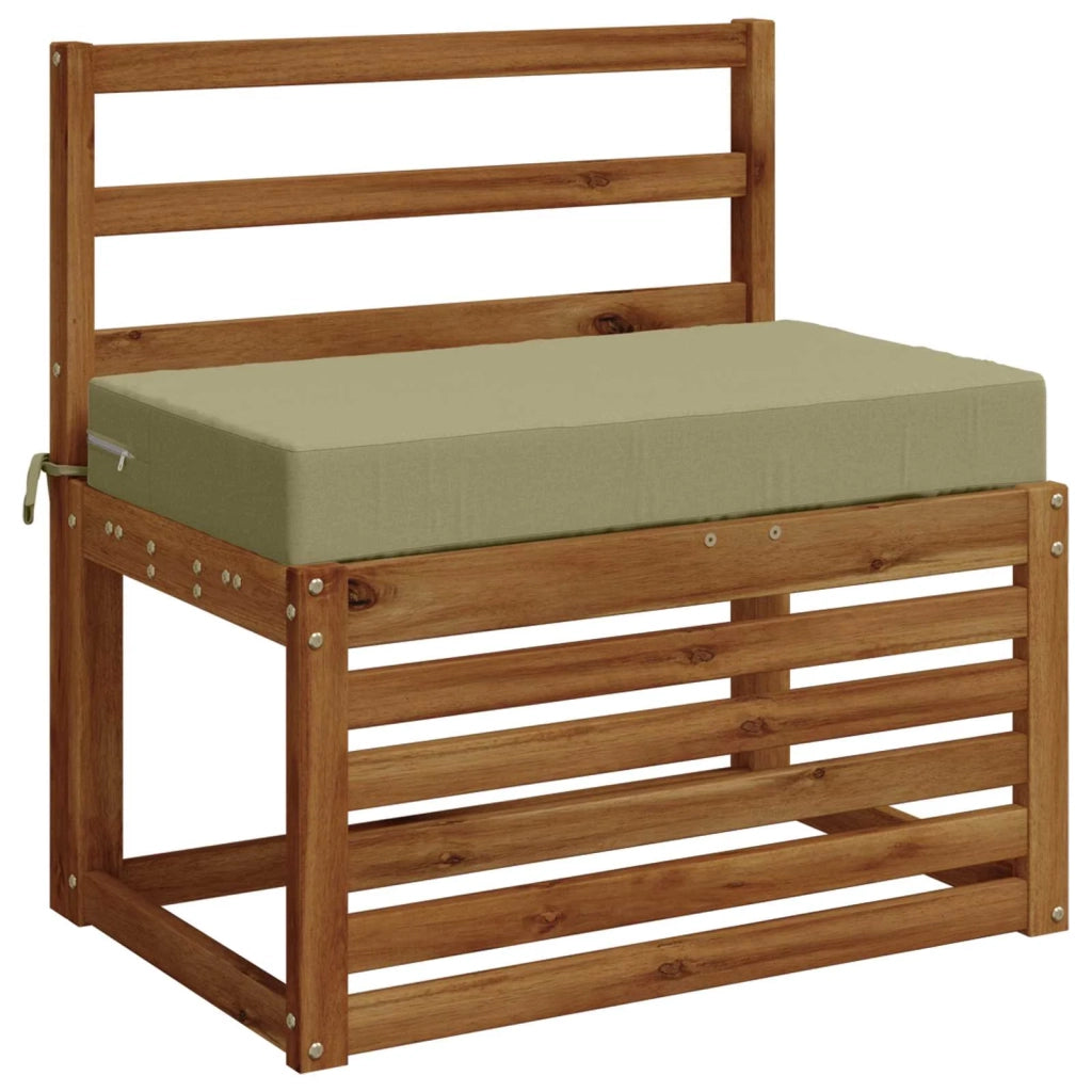 Cuscino per la seduta SOEST 100% Poliestere Verde chiaro 946877