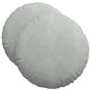 Cuscini per Seduta 2 pz | Cuscini per sedie Grigio chiaro ?50 x 19 cm Velluto