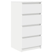 Credenza | Madia | Buffet da pranzo | Armadio da pranzo Bianca 37,5x35x76 cm in Legno Multistrato