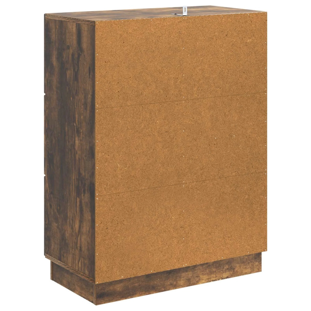 Credenza Rovere Fumo 66 x 34,5 x 87 cm Legno ingegnerizzato