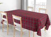 Tovaglia Cucina Soggiorno Misto Cotone Fantasia Tinto In Filo Tartan Con Lurex - 140x320cm - Tartan