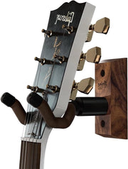 Montaggio per chitarra a parete - attacco per chitarra - legno di noce nero