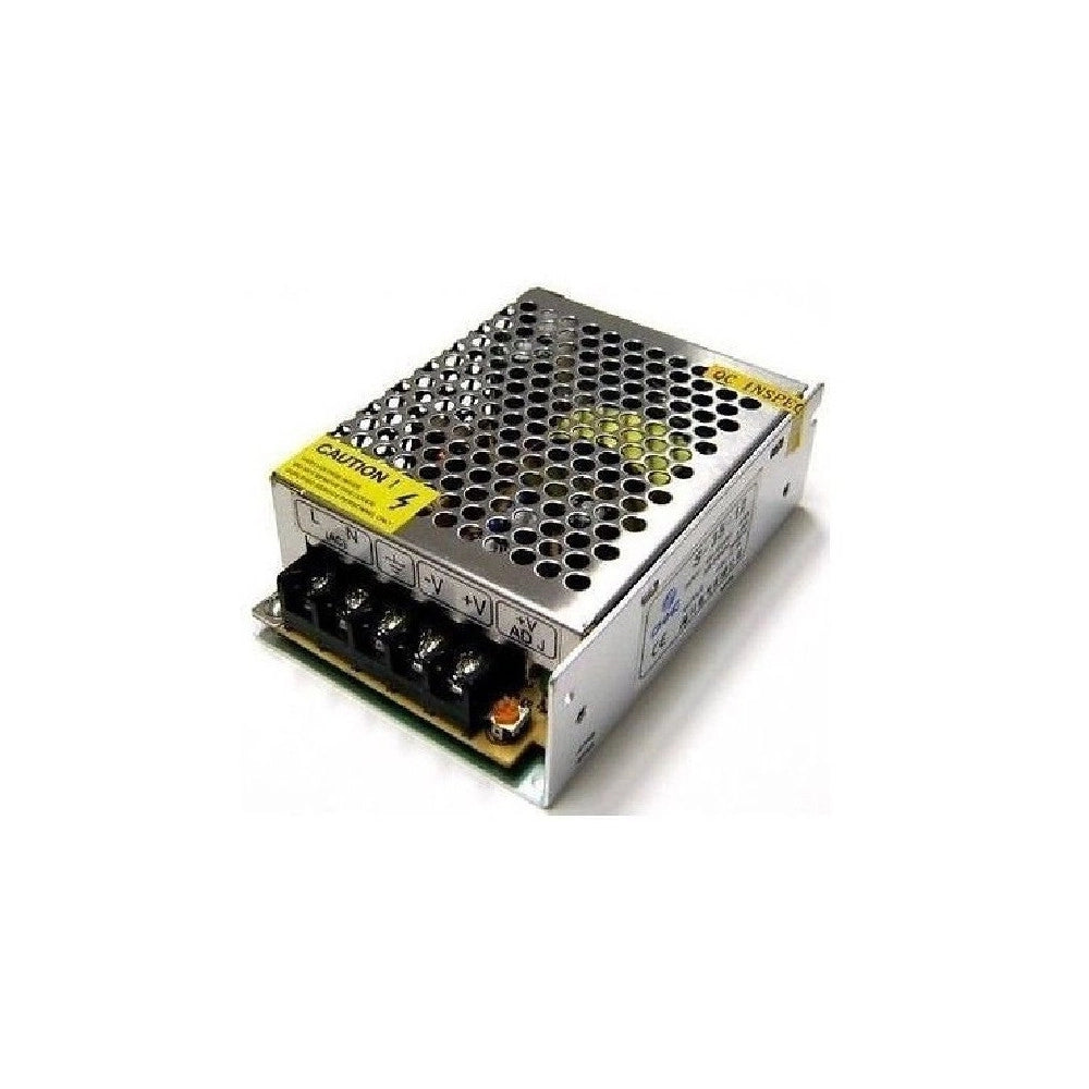 Trade Shop - Alimentatore Trasformatore Stabilizzato Switch Trimmer 220v-12v 3,2 A Ampere -