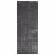 Tappeto del soggiorno | Tappeto a Pelo Corto HUARTE Morbido Lavabile Antracite 80x200cm