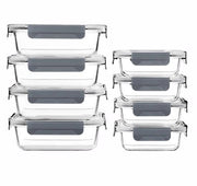 Contenitori in vetro per alimenti, 8-pack, 1000 ml + 354 ml