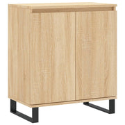 Buffet credenza cassettiera armadio mobile contenitore organizer cucina soggiorno rovere Sonoma 60 x 35 x 70 cm legno ingegnerizzato marrone 02_0031609