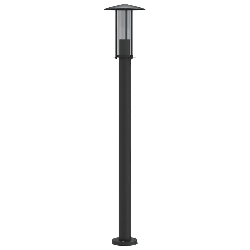 Lampada da Terra per Esterni Argento 100 cm in Acciaio Inox 4006355