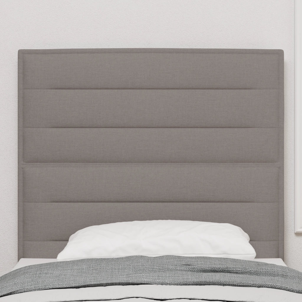 Testiera LED Design Linea Tortora 90 cm Tessuto