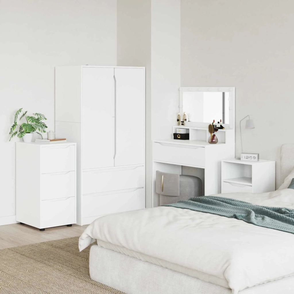 Armadio Bianco 40 x 48 x 81 cm Legno multistrato 888867