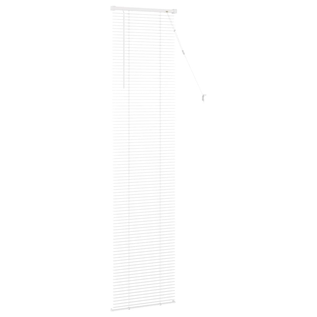 Tenda Veneziana | Tenda a lamelle Bianco 213 x 40 cm 25 mm PVC