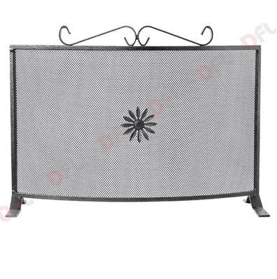SCHERMI PARASCINTILLE IN FERRO BATTUTO MODELLO FISSO CM. 62- H42