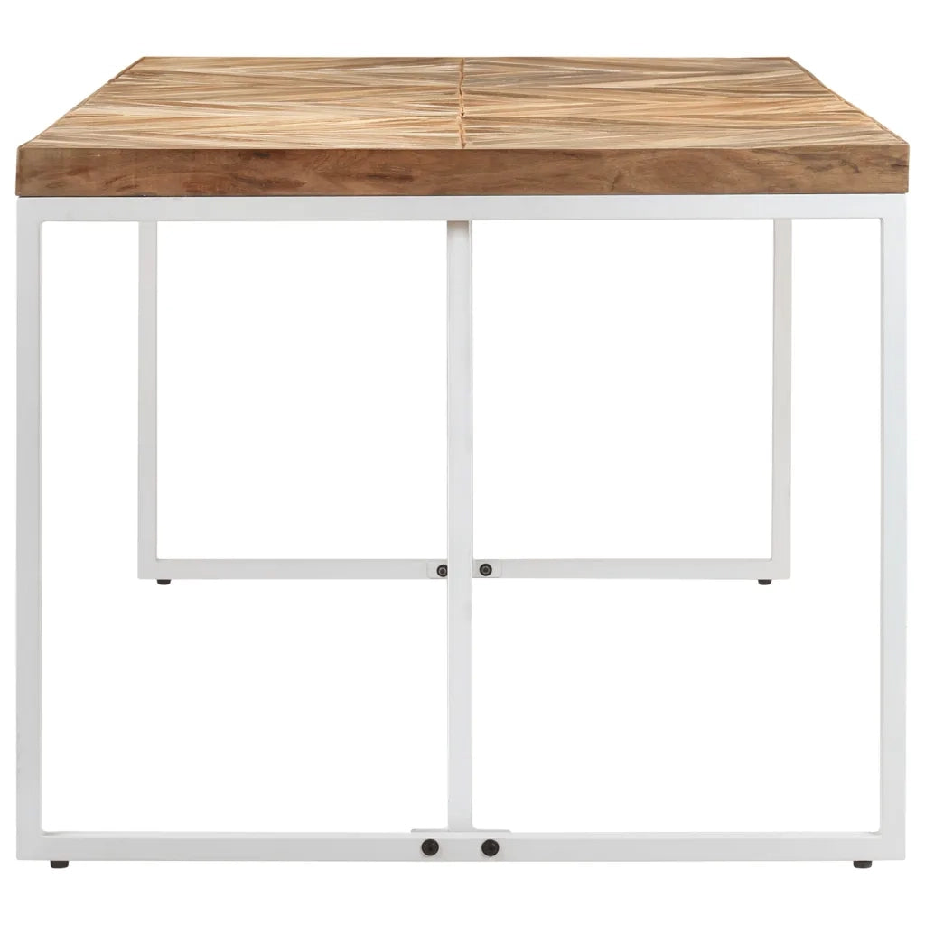 Tavolo da Pranzo 180x90x76 cm Legno Massello di Acacia e Mango 323551