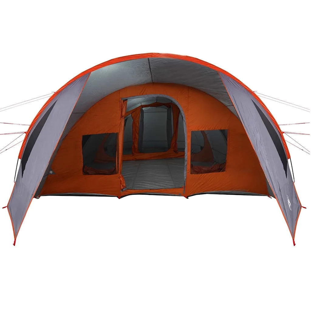 Tenda Tunnel per 6 Persone 6 persona Grigio e arancione 42004046