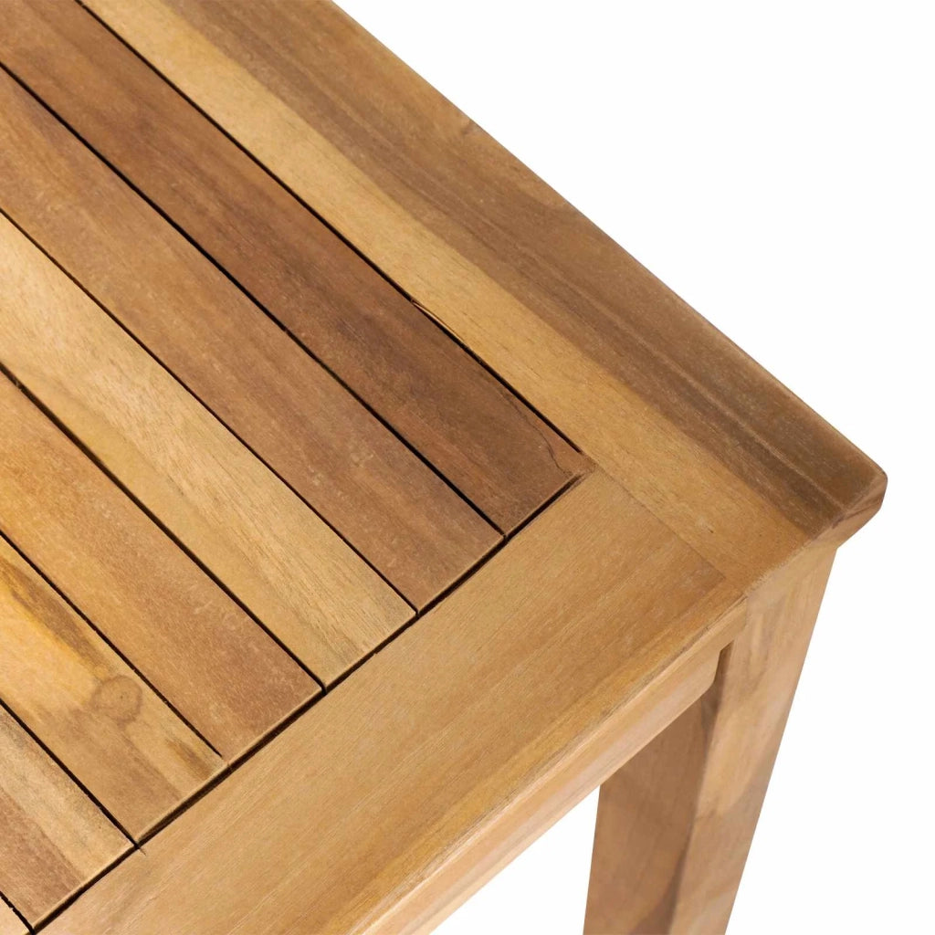 tavolo Marrone 95 x 45 x 40 cm Legno di teak solido CFW7877877