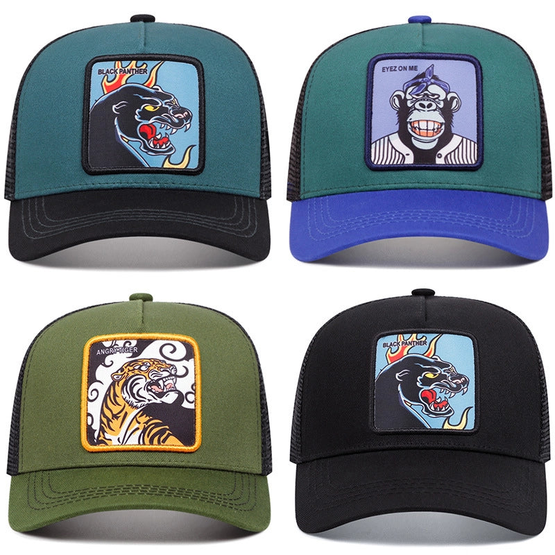 Cappellino da baseball ANGRY TIGER nero