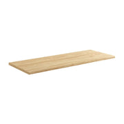 Piano lavabo YOKA – Finitura rovere chiaro, 120 cm