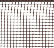 VERDELOOK Rete 10x10 cm Quadra a Bordi Non Taglienti, 1x5 m, Marrone