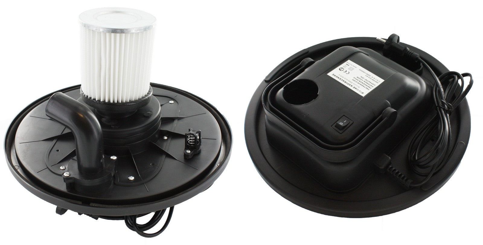 testa completo x bidone aspiracenere 'fuocovivo' 20lt cod:ferx.89809