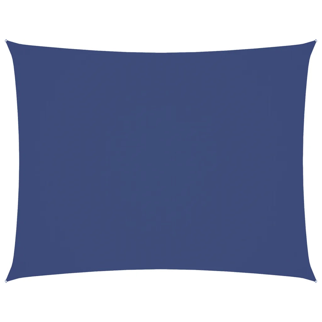 Vela Ombreggiante-Parasole a vela Oxford Rettangolare 6x8 m Blu
