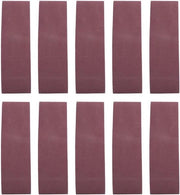 Schiuma abrasiva a bande 10 pezzi 533x75mm carta abrasiva con ossido di alluminio 21x3 pollici per macchina abrasiva accessori 240-1000 grana (1000#)
