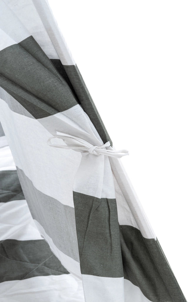Tenda gioco Esna Grigio a righe