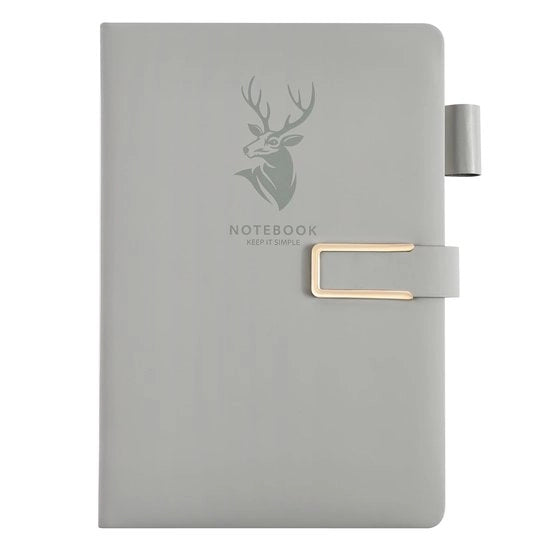 Quaderno A5 con copertina in pelle PU, 320 pagine - Ideale per scuola e lavoro