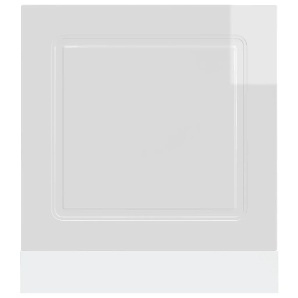 Pannello Lavastoviglie Kalmar Bianco Lucido 60x1,5x57 cm 853659