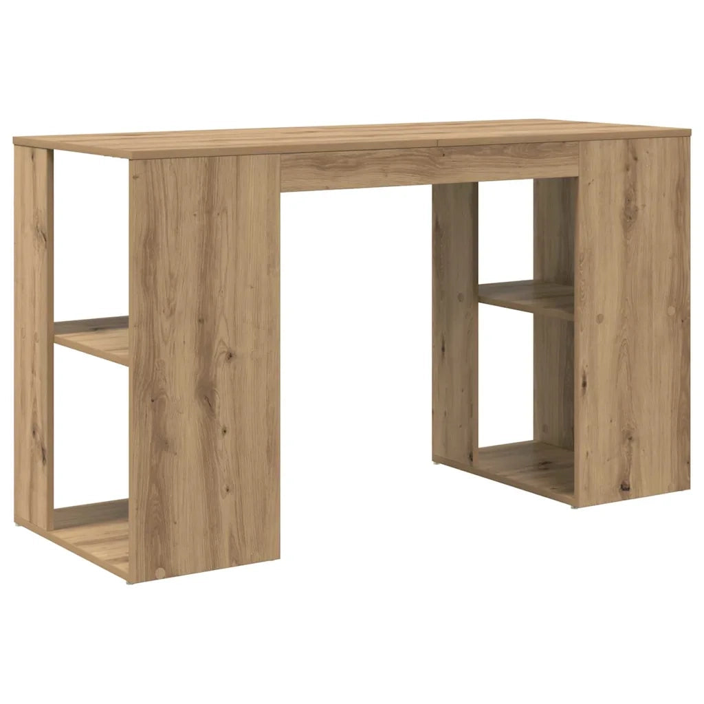 Scrivania con lo scaffale Rovere artigianale 130 x 50.5 x 75 cm 869505