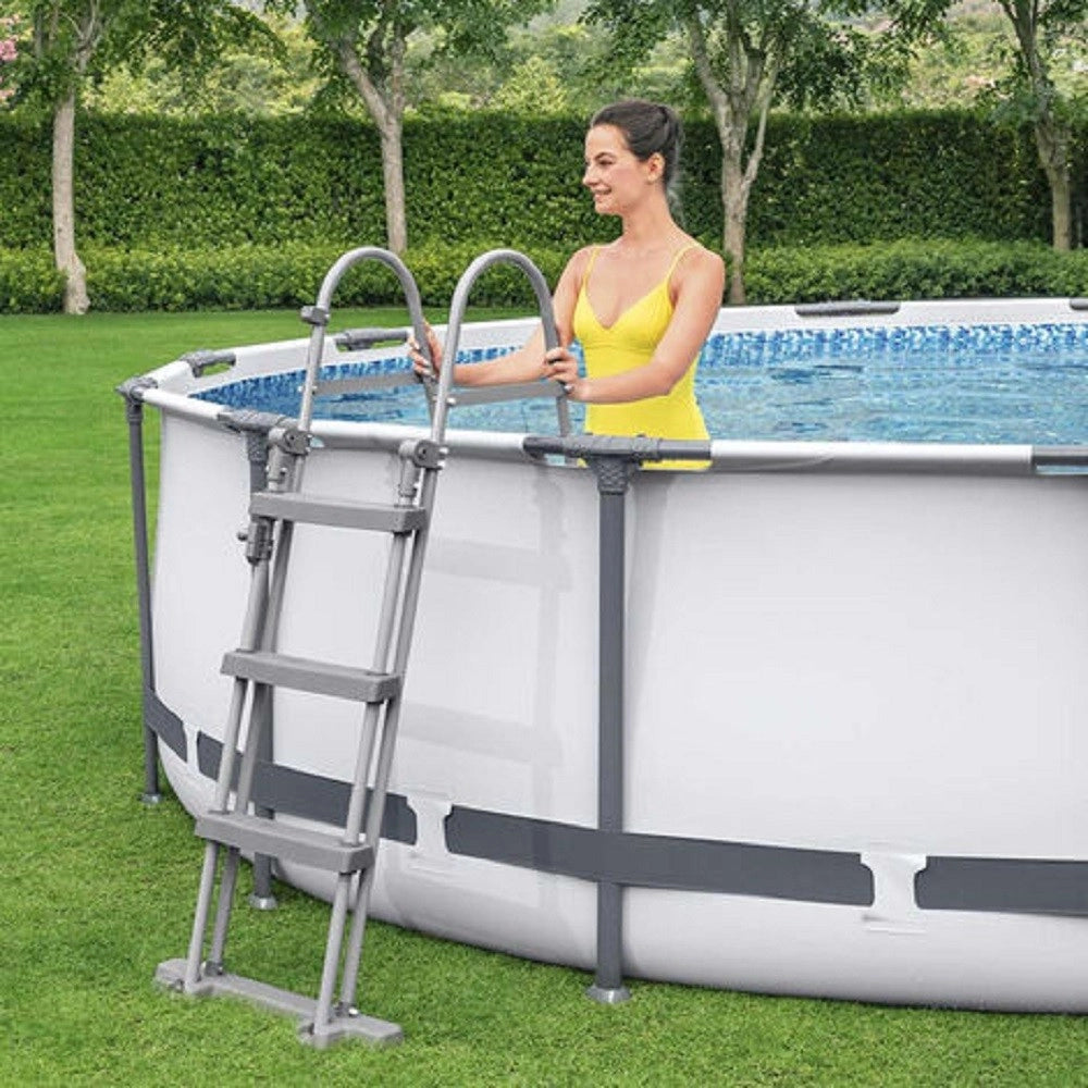 PISCINA C/TELAIO BESTWAY 56488 STEEL PRO MAX  457X107H