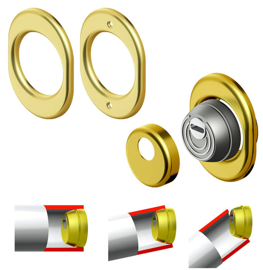 protector sferik bds68 oro lucido per serratura atra cod:ferx.89841