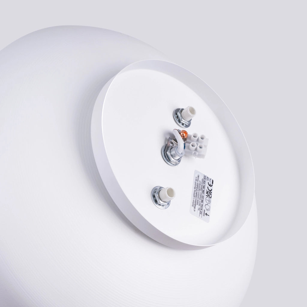 Lampada da soffitto rotonda moderna OMIQ Crimson bianca 4x15W E27 LED IP20