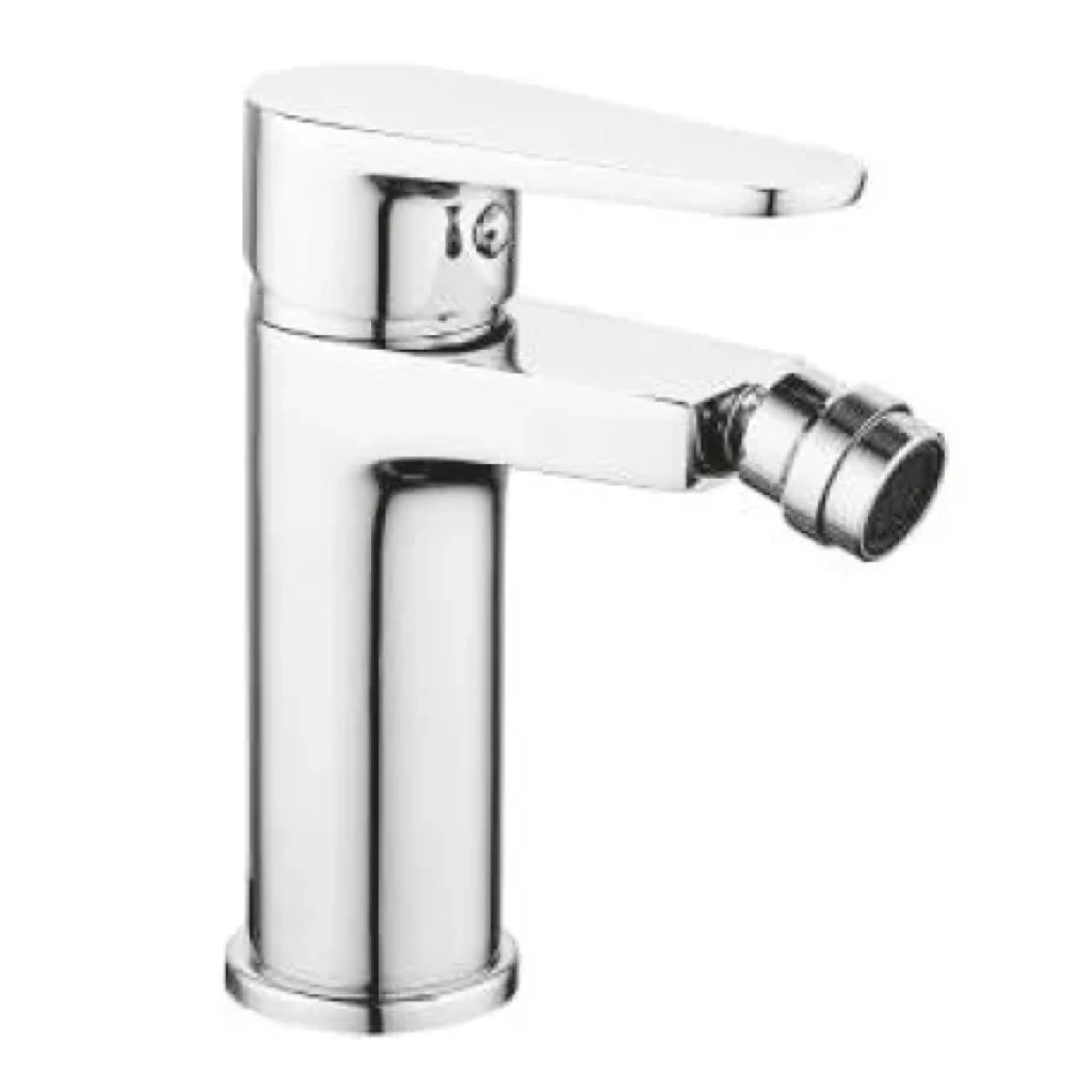 RUBINETTO MISCELATORE MONOCOMANDO PER BIDET SERIE PINK 2.0 SCARICO 11/4