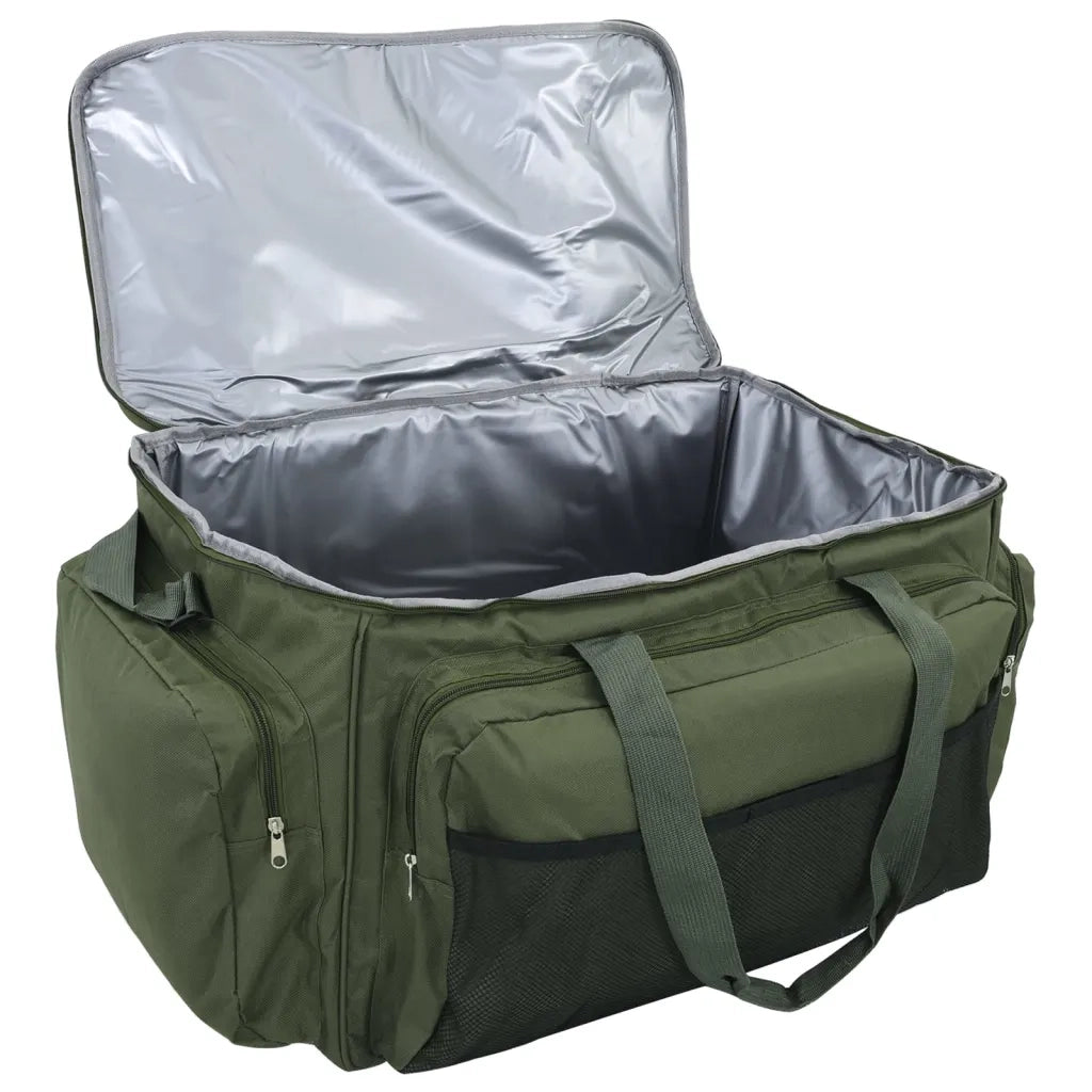 Borsa da Pesca Impermeabile Verde Scuro in Tessuto Oxford 4009952