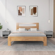 Comodini 2 pz-Set di 2 Tavolino da notte Grigio Sonoma 50x46x50 cm in Legno Multistrato
