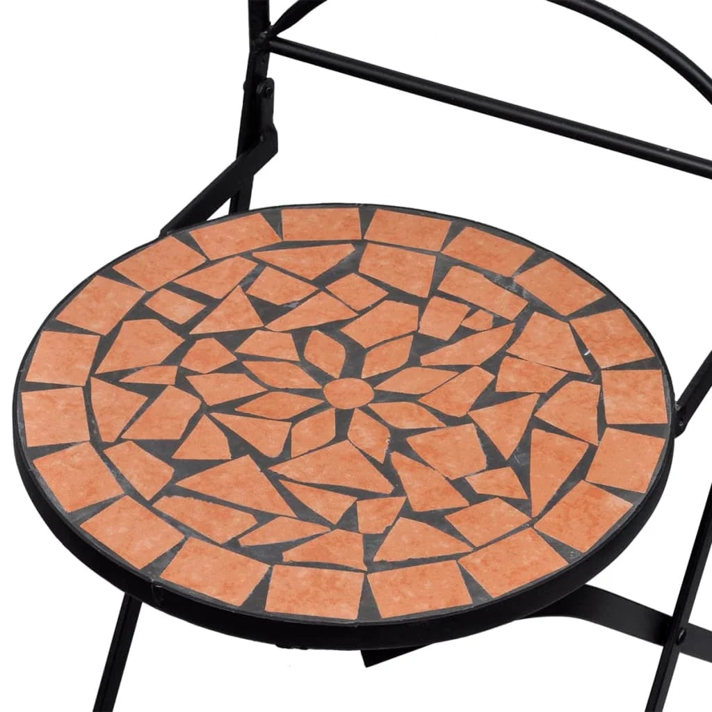 Set di mobili da bistrot da 3 pezzi con piastrelle in ceramica color terracotta 02_0014539