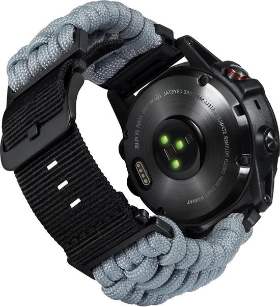 Cinturini Sportivi in Nylon Paracord 550 mm 20mm 22mm 26mm Gevlochten