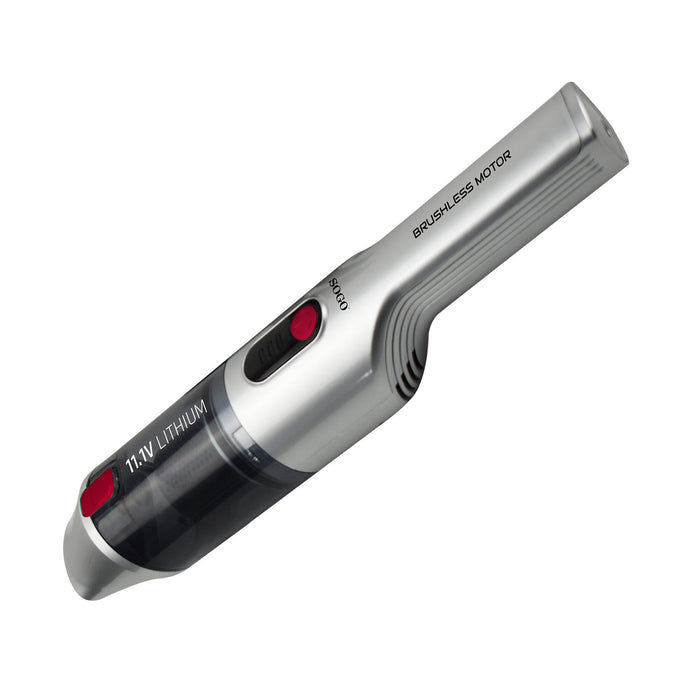 SOGO Aspirapolvere Portatile Senza Fili – Mini Vacuum Turbo 90W, Potente, Ricaricabile, con Base di Ricarica e Accessori