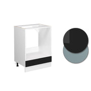 Vicco Mobile per forno da incasso Nero lucido 60 cm , PL Rovere