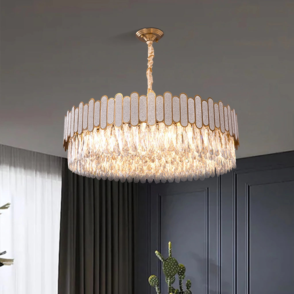 Lampada Da Soffitto APP1747-8CP 60 Cm Gold