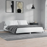 Giroletto-Struttura Letto Bianco 200x200 cm in Legno Multistrato 850130