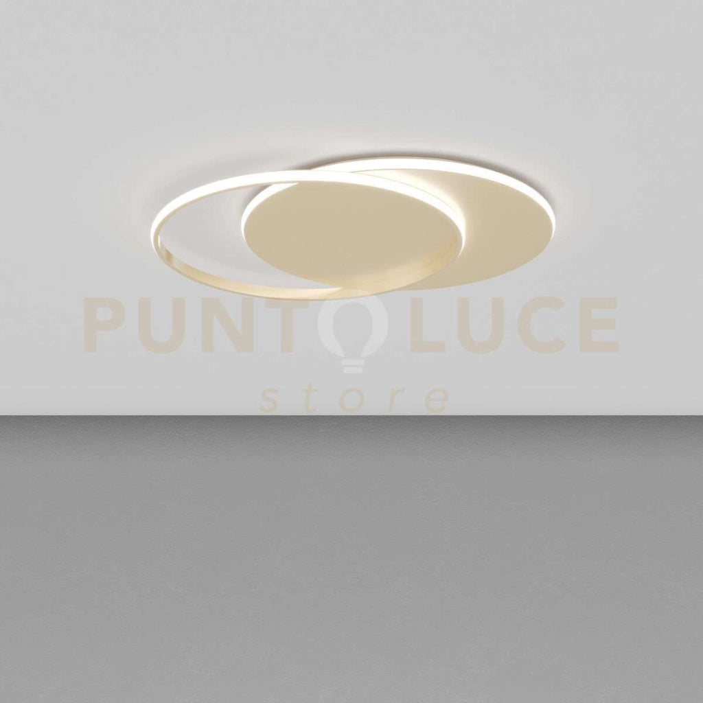 MERCURY APPLIQUE PLAFONIERA PICCOLA GOLD LED CCT 3000 4000K 5100LM 42W
