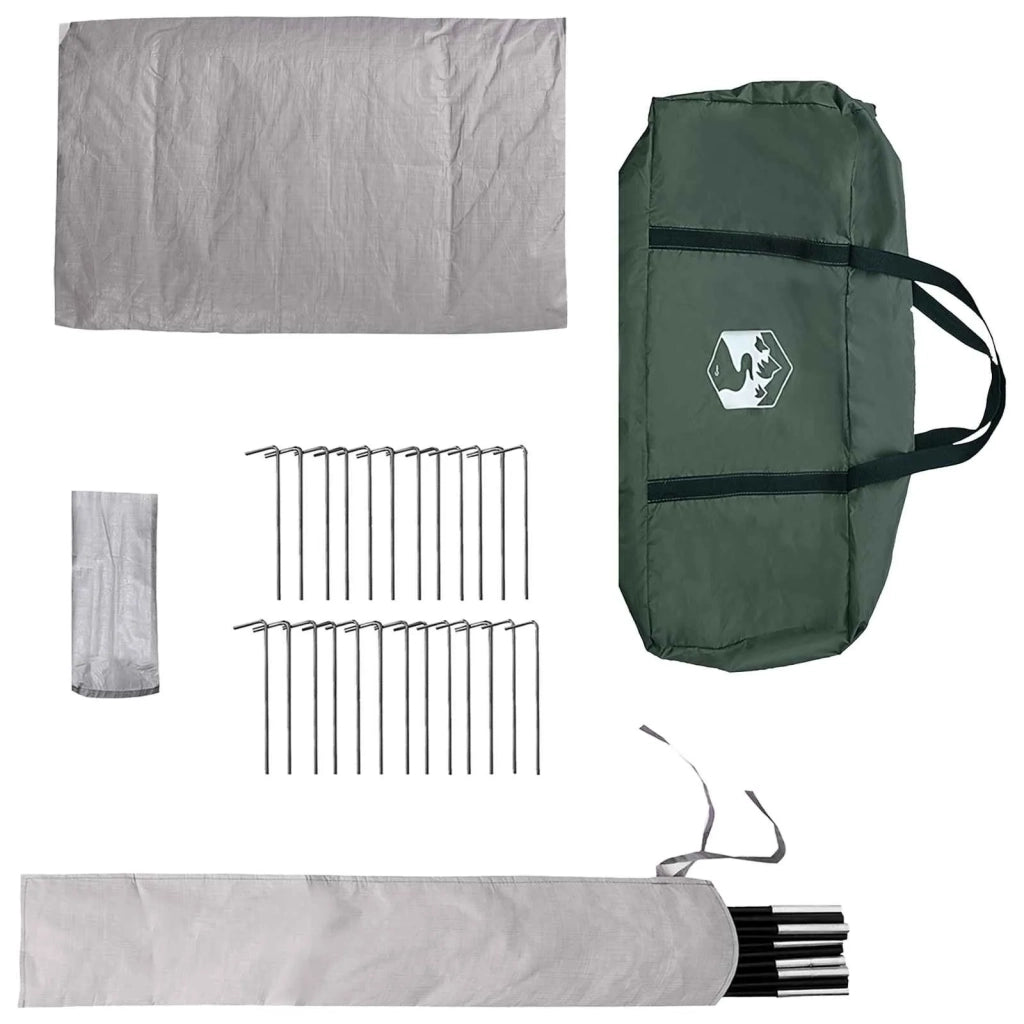 Tenda Tipi con tetto Verde militare 800 x 800 x 430 cm 42028718